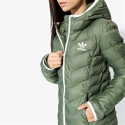 adidas daunenjacke damen grün|grüne Jacken für Damen .